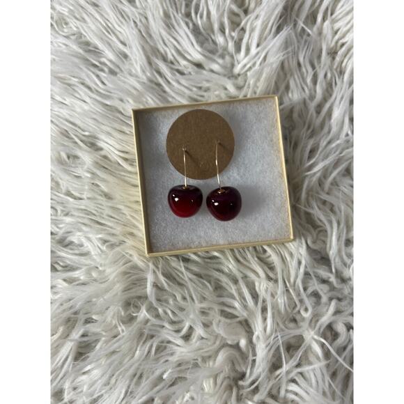 None and/or Unknown Jewelry - Cherry Earrings